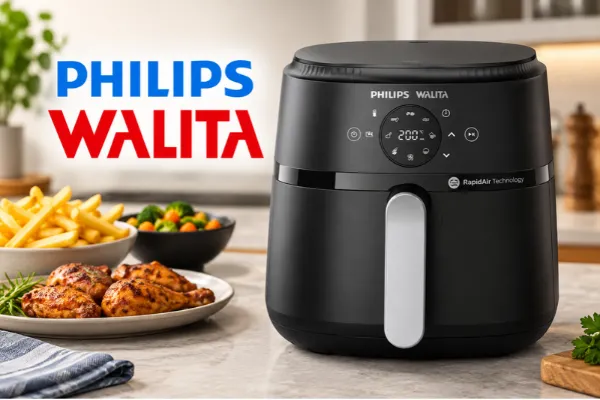 Melhores marcas de air fryer: Philips Walita com tecnologia RapidAir