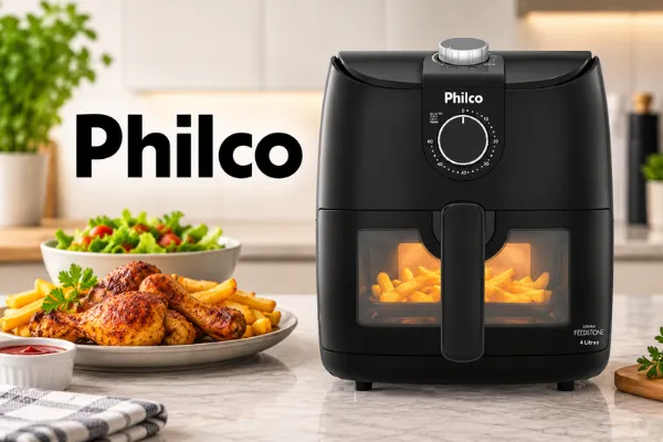 Melhores marcas de air fryer: Philco Air Fryer com visor