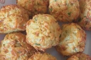 Bolinho de Arroz na Air Fryer Crocantes. Passo a Passo. Faça já