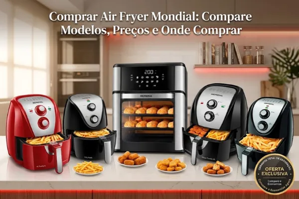 Comprar Air Fryer Mondial: Compare Modelos, Preços e Onde Comprar