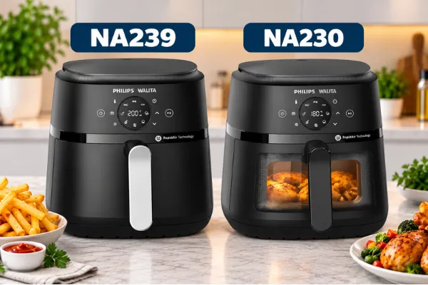 comprar-airfryer-philips-walita-na239-na230.webp Comprar Airfryer Philips Walita NA239 e NA230: comparação entre os dois modelos.