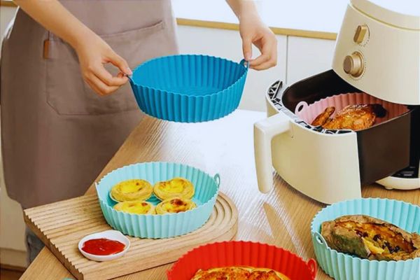 forminha de silicone pode ir na airfryer