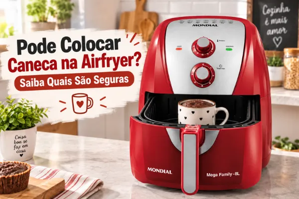 Pode Colocar Caneca na Airfryer? Saiba Quais São Seguras