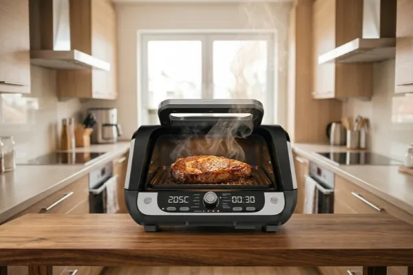 WAP Barbecue faz muita fumaça ao preparar carnes gordurosas?