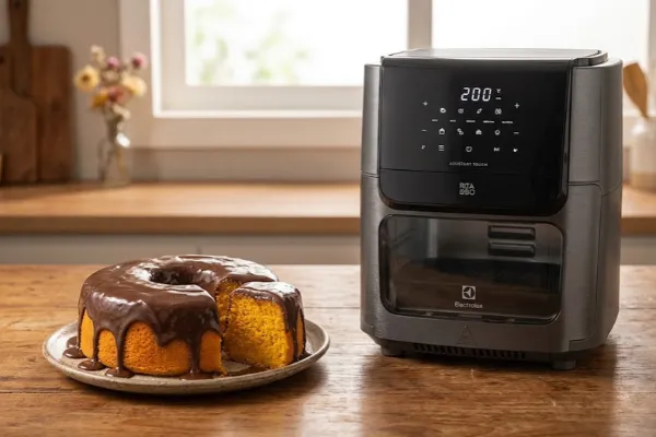 Bolo de Cenoura na Airfryer: Fofinho, Fácil e Sem Forno
