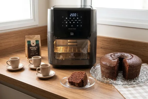 Bolo de Chocolate na Airfryer Molhadinho: Receita Fácil