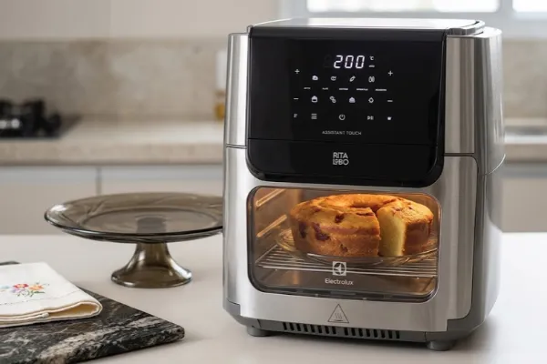 bolo de fubá na air fryer