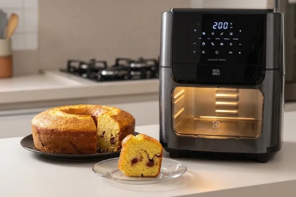 Bolo de Fubá na Airfryer: Fofinho, Fácil e Sem Forno